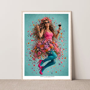 Kunstplakat - Embrace Your Inner Desires