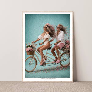 Kunstplakat - Embrace Your Inner Desires