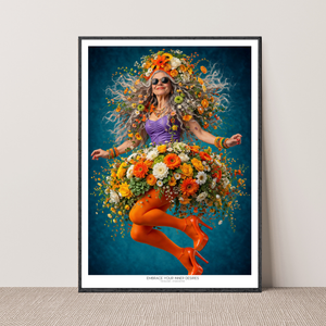 Kunstplakat - Embrace Your Inner Desires