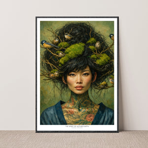 Kunstplakat - The spirit of mother earth