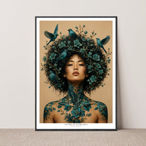 Kunstplakat - The spirit of mother earth