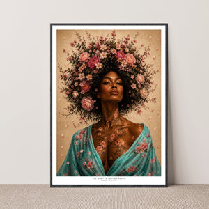 Kunstplakat - The spirit of mother earth