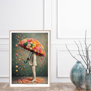 Kunstplakat - Live life in full bloom