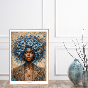 Kunstplakat - Live life in full colour