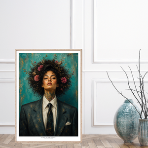 Kunstplakat - A Day at the Office