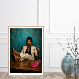 Kunstplakat - A Day at the Office