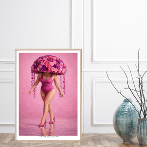 Kunstplakat - Live life in full bloom