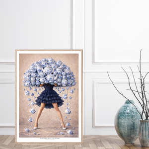 Kunstplakat - Live life in full bloom