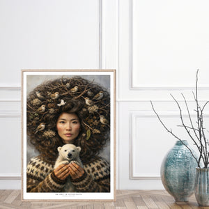 Kunstplakat - The spirit of mother earth