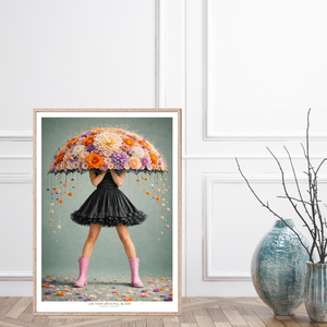 Kunstplakat - Live life in full bloom
