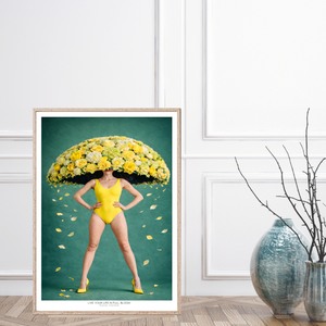 Kunstplakat - Live life in full bloom