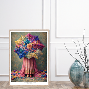 Kunstplakat - Live life in full bloom