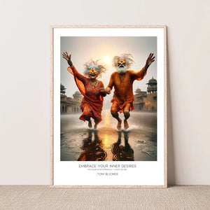 Kunstplakat - Embrace Your Inner Desires template gangws