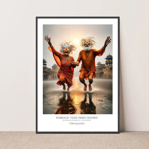 Kunstplakat - Embrace Your Inner Desires template gangws