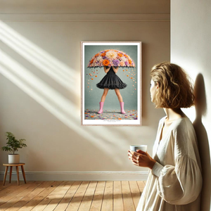 Kunstplakat - Live life in full bloom