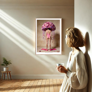 Kunstplakat - Live life in full bloom
