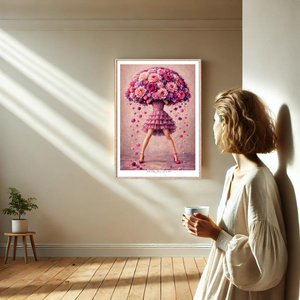 Kunstplakat - Live life in full bloom