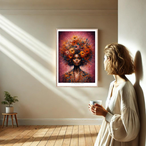 Kunstplakat - Live life in full colour
