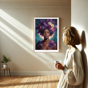 Kunstplakat - Live life in full colour