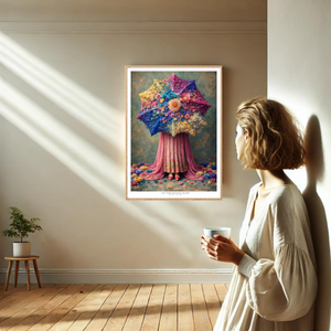 Kunstplakat - Live life in full bloom