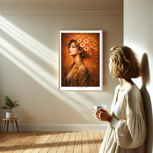 Kunstplakat - Live life in full colour