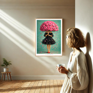 Kunstplakat - Live life in full bloom