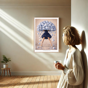 Kunstplakat - Live life in full bloom