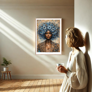 Kunstplakat - Live life in full colour