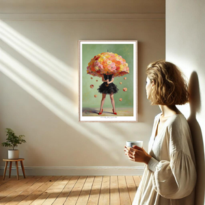 Kunstplakat - Live life in full bloom