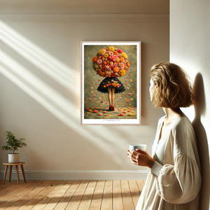 Kunstplakat - Live life in full bloom