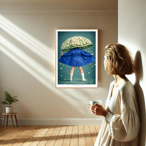 Kunstplakat - Live life in full bloom