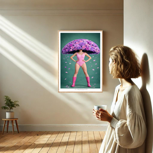 Kunstplakat - Live life in full bloom