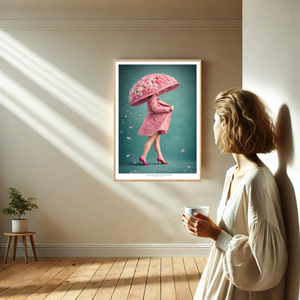 Kunstplakat - Live life in full bloom