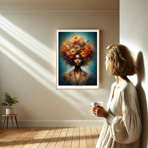 Kunstplakat - Live life in full colour