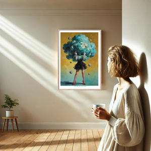 Kunstplakat - Live life in full bloom