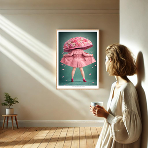 Kunstplakat - Live life in full bloom