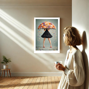 Kunstplakat -  Live life in full bloom