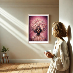 Kunstplakat - Live life in full colour