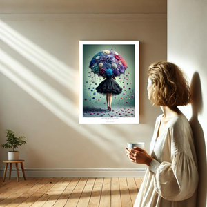 Kunstplakat - Live life in full bloom