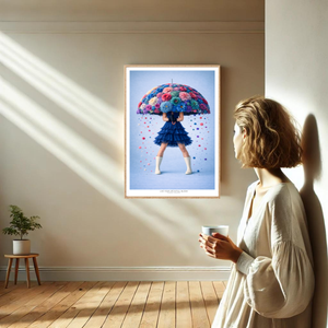 Kunstplakat - Live life in full bloom