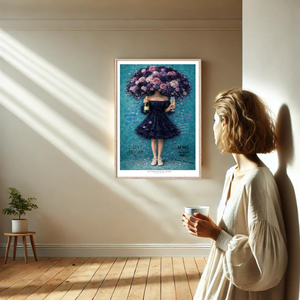 Kunstplakat - Live life in full bloom