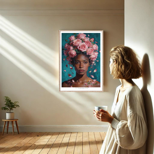 Kunstplakat - Live life in full colour