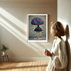 Kunstplakat - Live life in full bloom