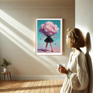 Kunstplakat - Live life in full bloom