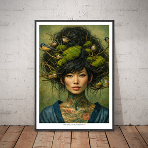 Kunstplakat - The spirit of mother earth