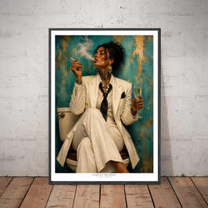 Kunstplakat - A Day at the Office