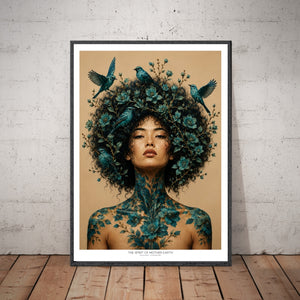 Kunstplakat - The spirit of mother earth