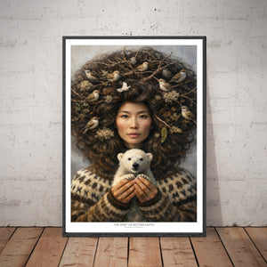 Kunstplakat - The spirit of mother earth