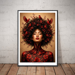 Kunstplakat - The spirit of mother earth