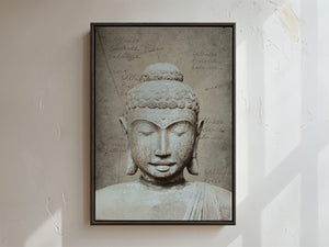 Lærredstryk - Buddha